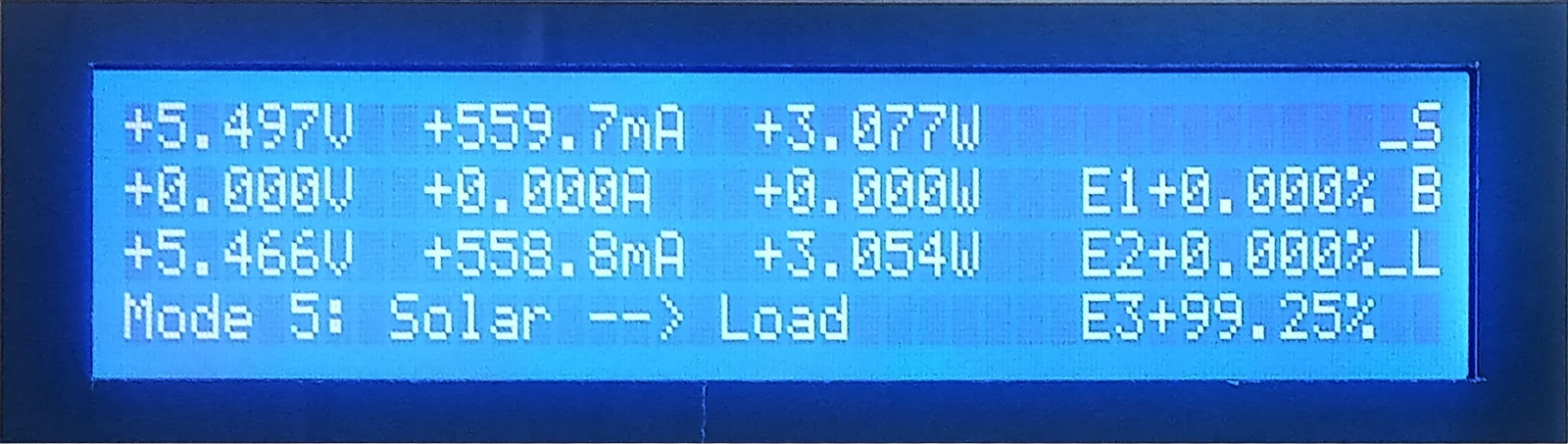 Mode 4: Battery to Load